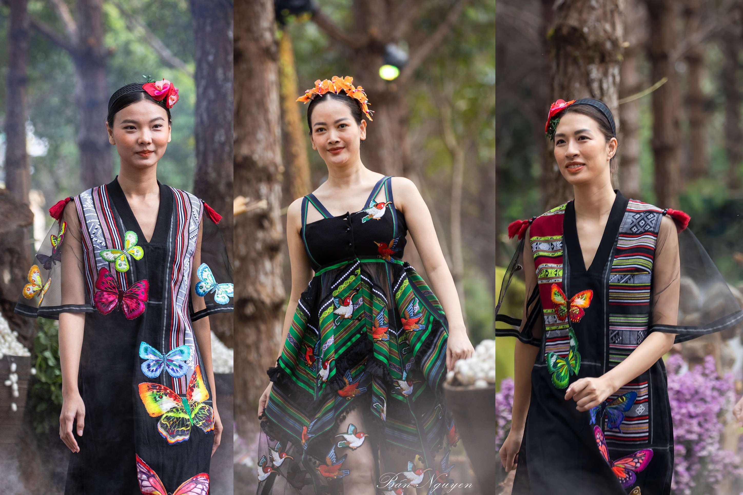Váy hoa văn thổ cẩm Hmong mã số 001  hu3hmongfashioncom